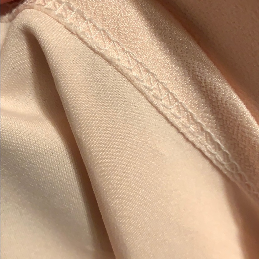 Pink Blush Off The Shoulders Elastic Waist Jumpsuit - Picture 8 of 10